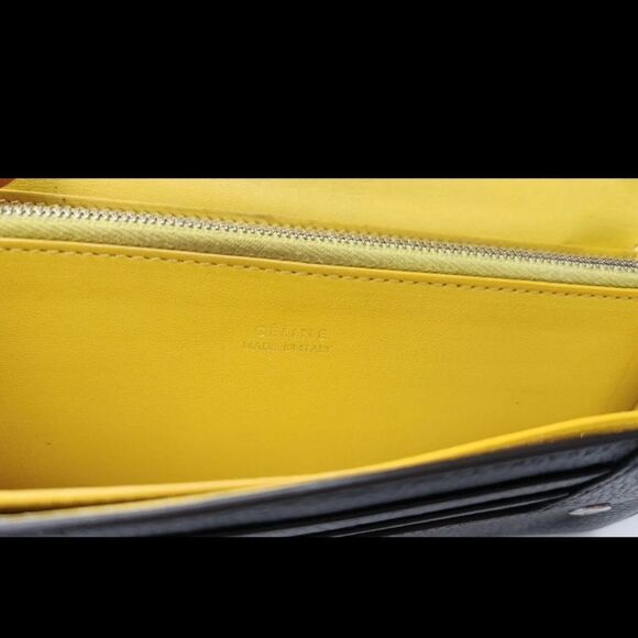 Celine  Long Black Snap Wallet - Picture 8 of 8